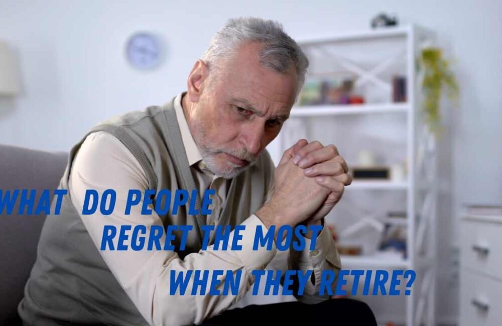 old man regreting