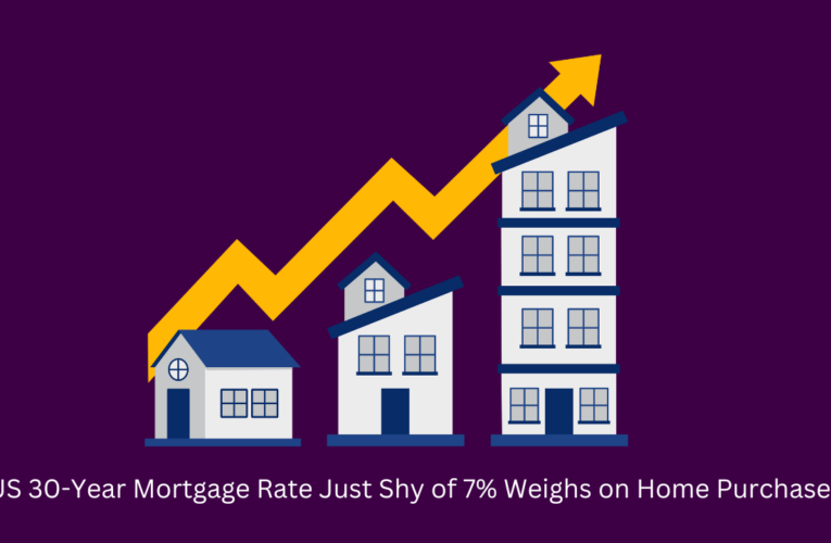 US 30-Year Mortgage Rate Just Shy of 7% Weighs on Home Purchases